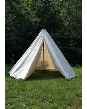Medieval Conical Tent Natural Color 350 gsm Cotton